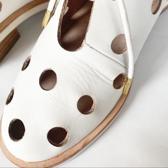 GORMAN Punch Brogue in White 37 - Picture 11 of 14